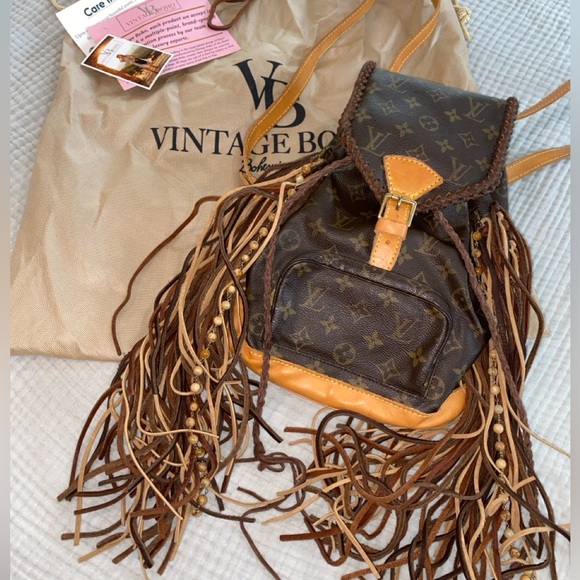 Vintage Boho Bags VBB Authentic Vintage Louis Vuitton Montsouris MM Backpack - Picture 1 of 6